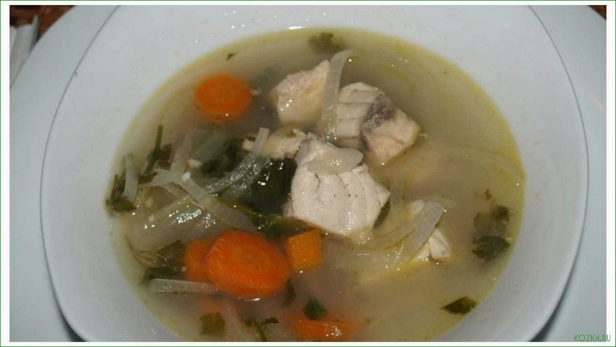 Рыбный суп из леща