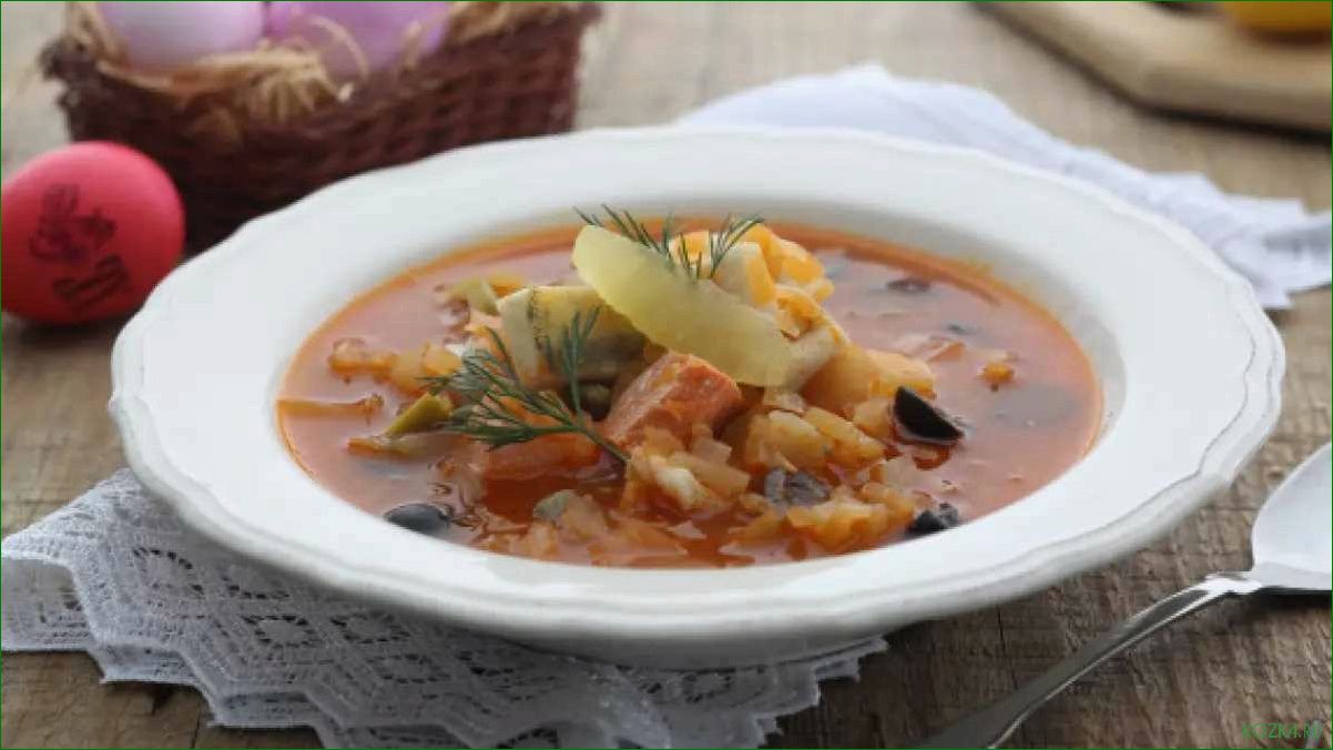 Рыбный суп калья