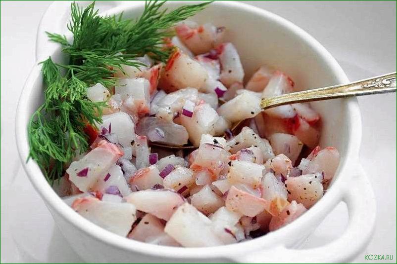 Рецепт блюда тала из рыбы