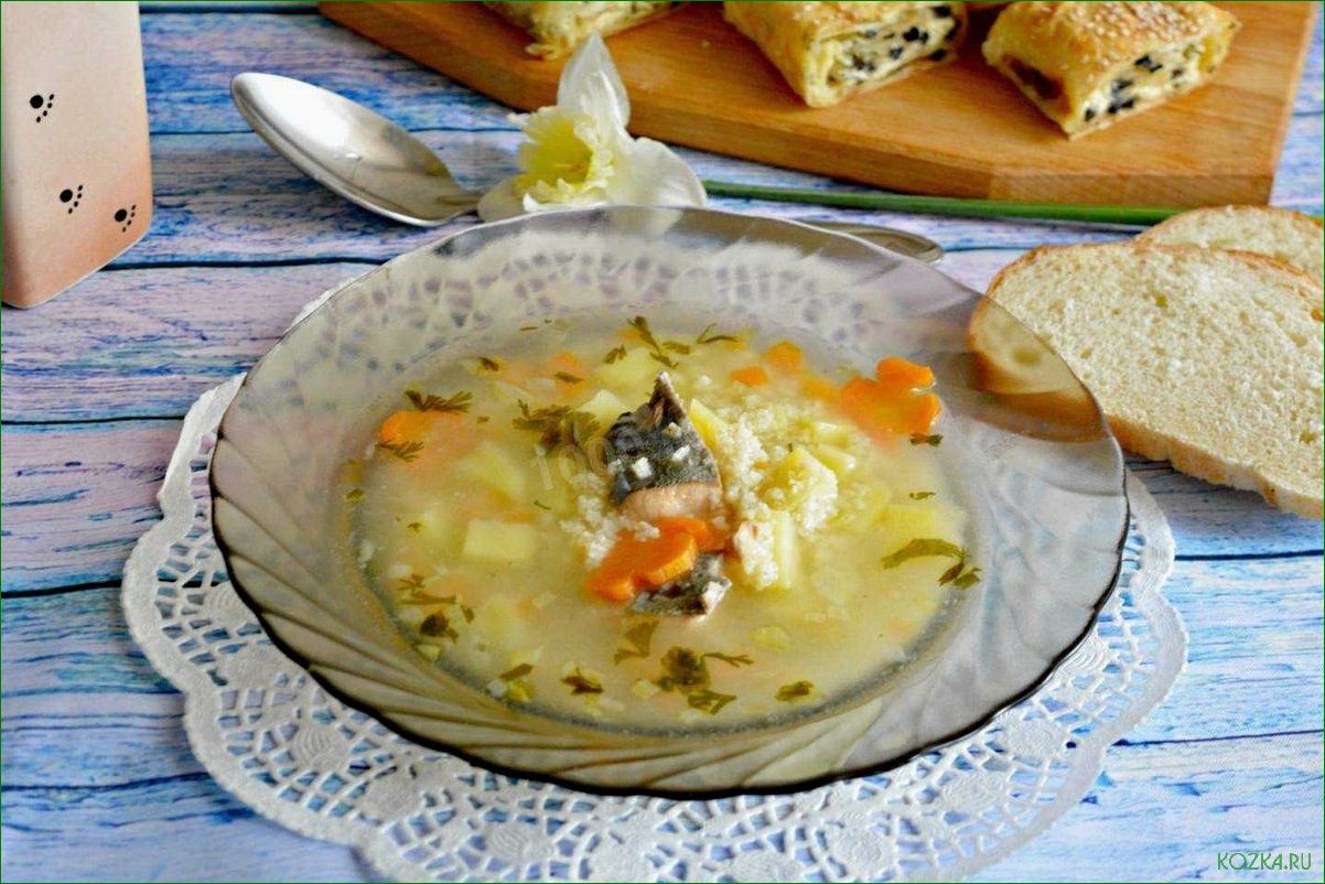 (рыбный, кижуча) Рыбный суп из кижуча