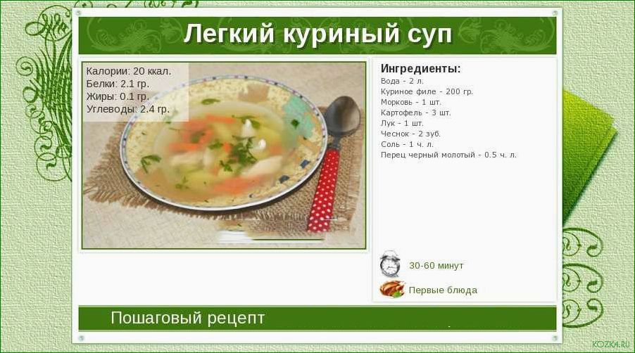 Полезные сведения о содержании белков, жиров и углеводов в рыбном супе