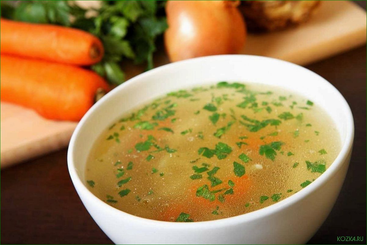Нежный и ароматный рыбный суп с нежными кусочками куриного мяса