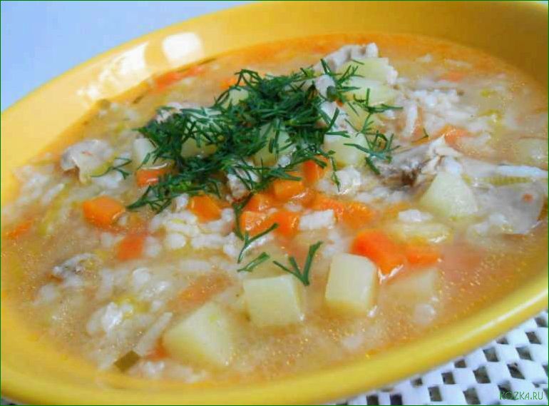 Как приготовить вкусный рыбный суп с использованием риса