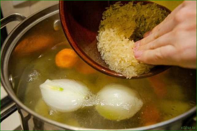 Как приготовить вкусный рыбный суп с использованием риса