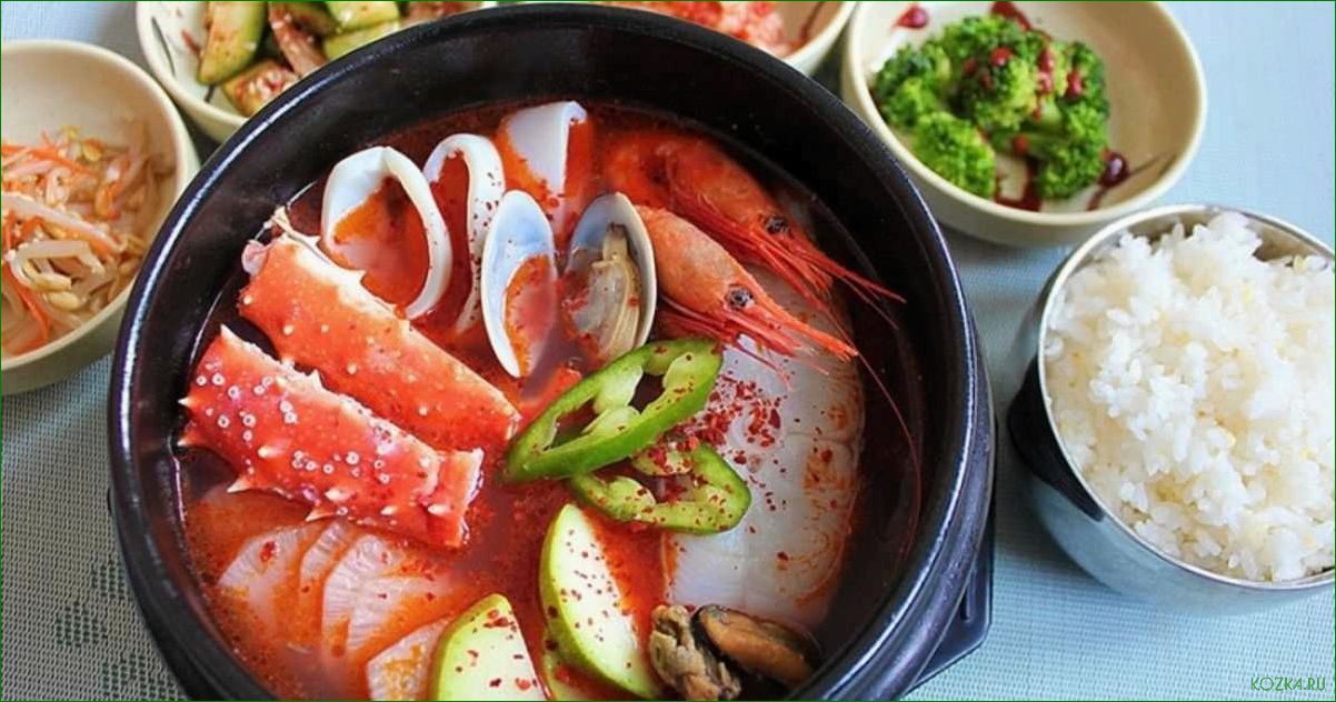 Рыбный суп корея