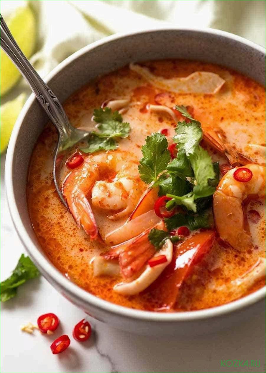 Приготовление вкусного и ароматного рыбного супа том ям