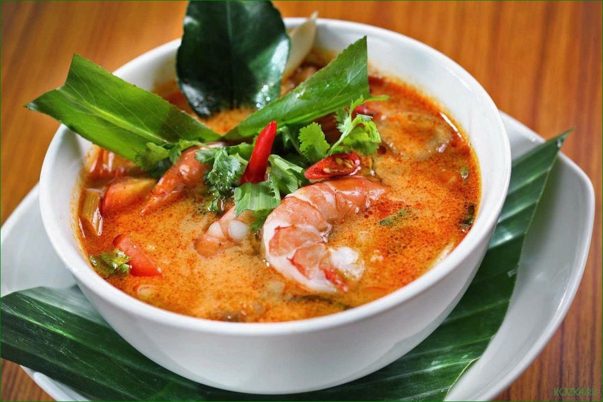 Приготовление вкусного и ароматного рыбного супа том ям