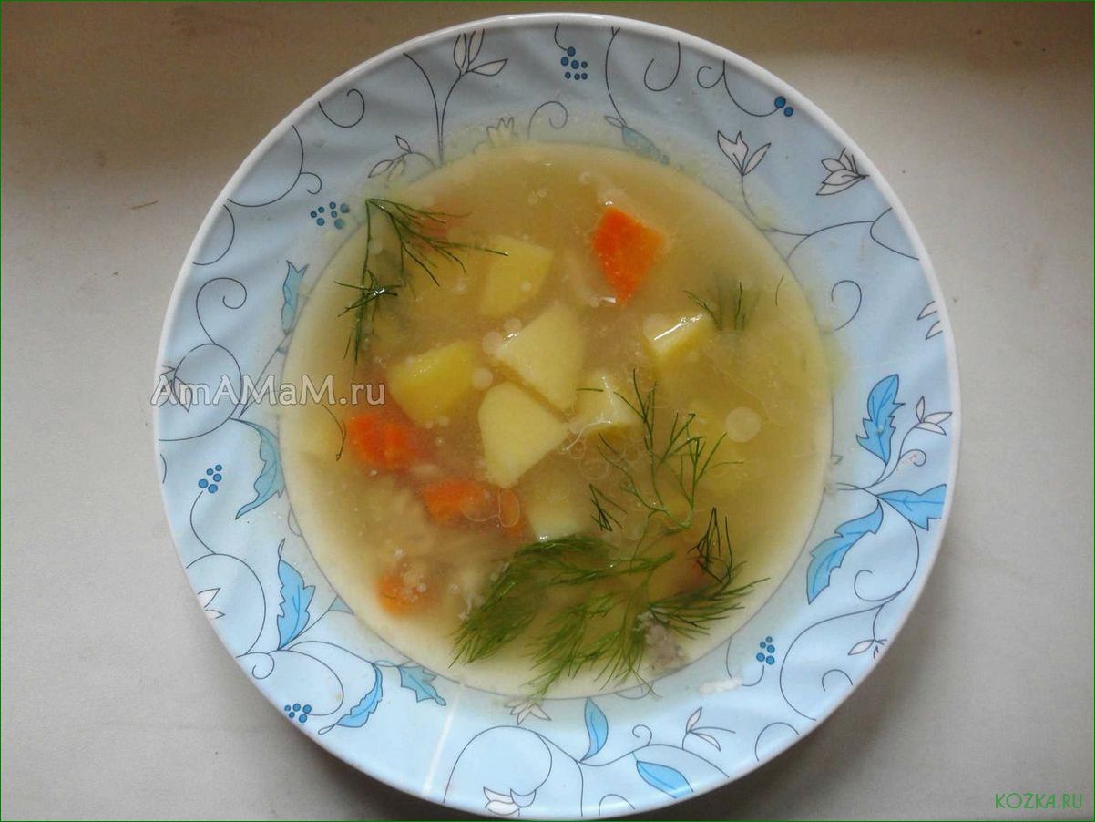 Рыбный суп камбала