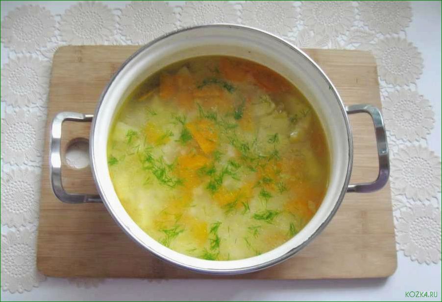 Рыбный суп камбала