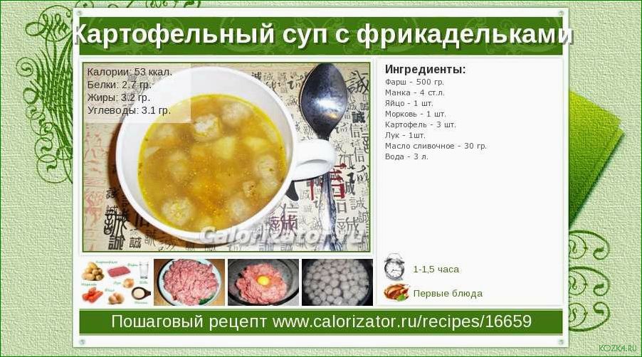 (рыбный, кбжу) Рыбный суп кбжу