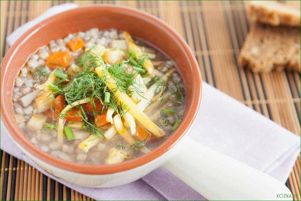 (вкусный, питательный, рецепт, рыбного, супа) Вкусный и питательный рецепт рыбного супа с ароматной гречкой