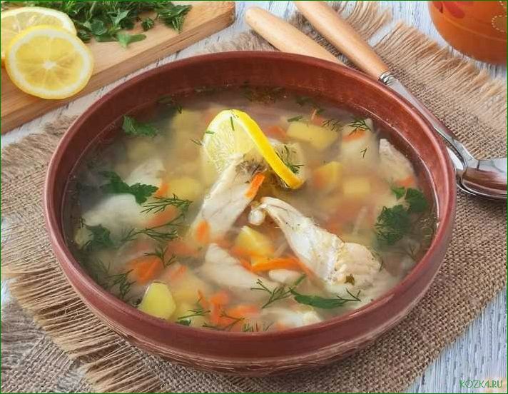 Приготовление вкусного рыбного супа с использованием судака.