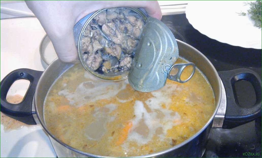 Рыбный суп из сардины