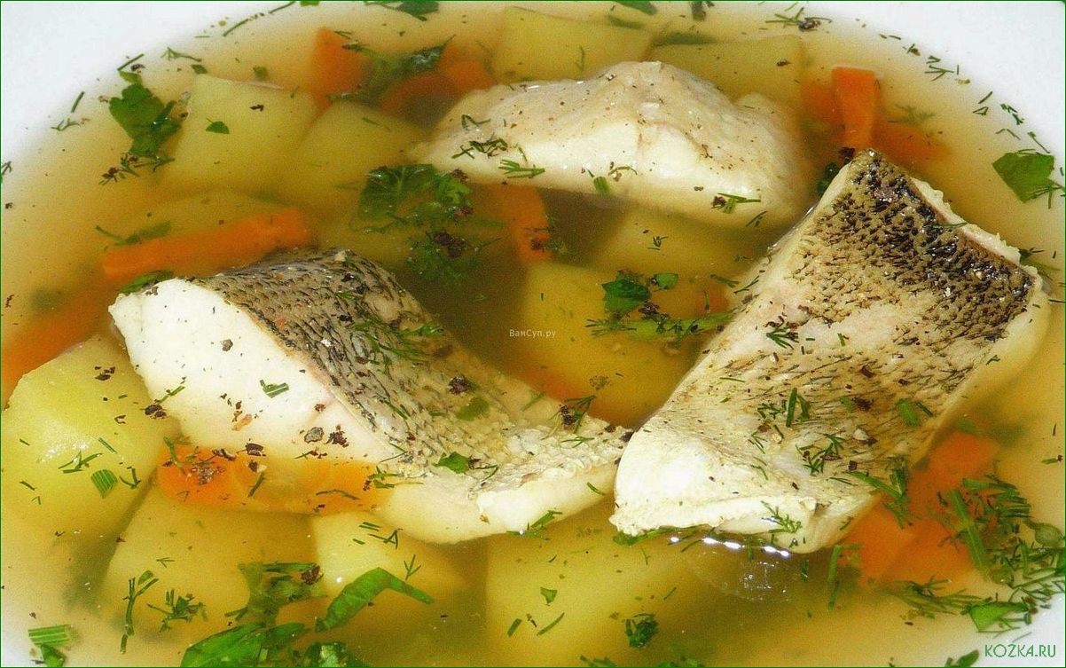 Рыбный суп из судака