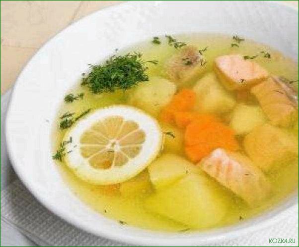 Освежающий рецепт рыбного супа с нотками лимона