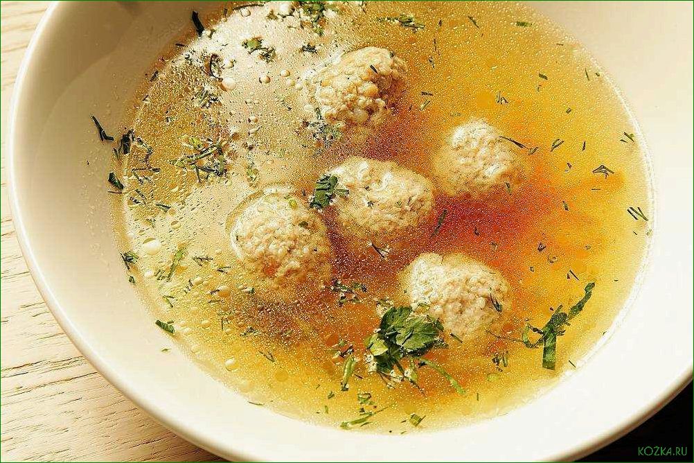 Рецепт супа из рыбных котлет