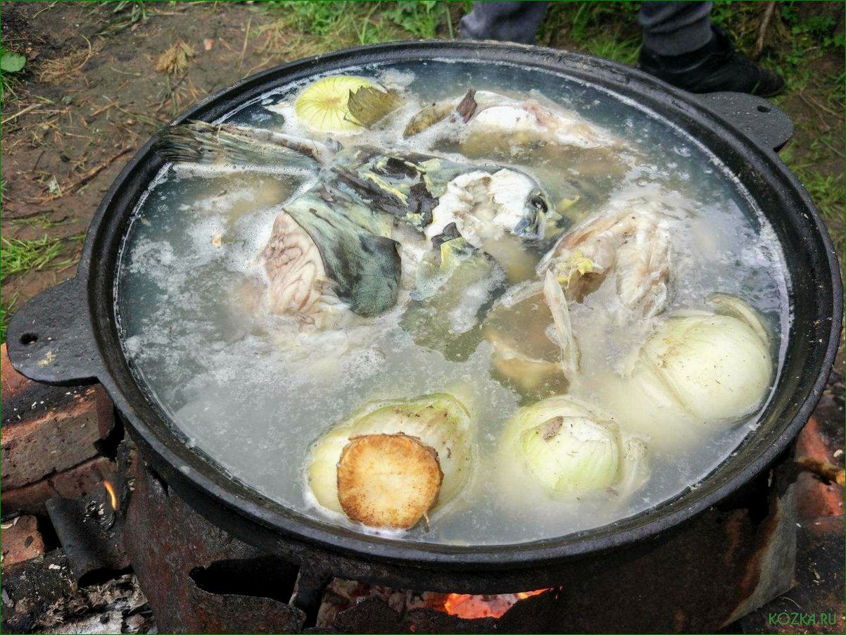 (рыбный, сома) Рыбный суп из сома