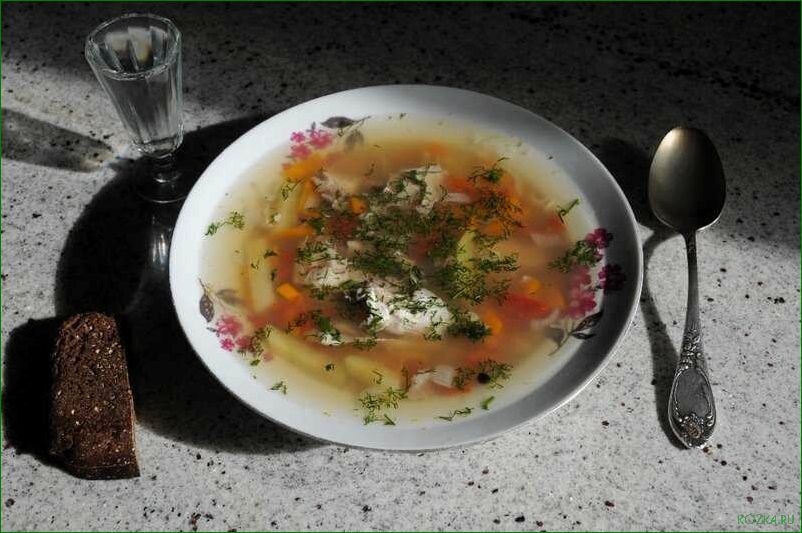 (рыбный, сома) Рыбный суп из сома