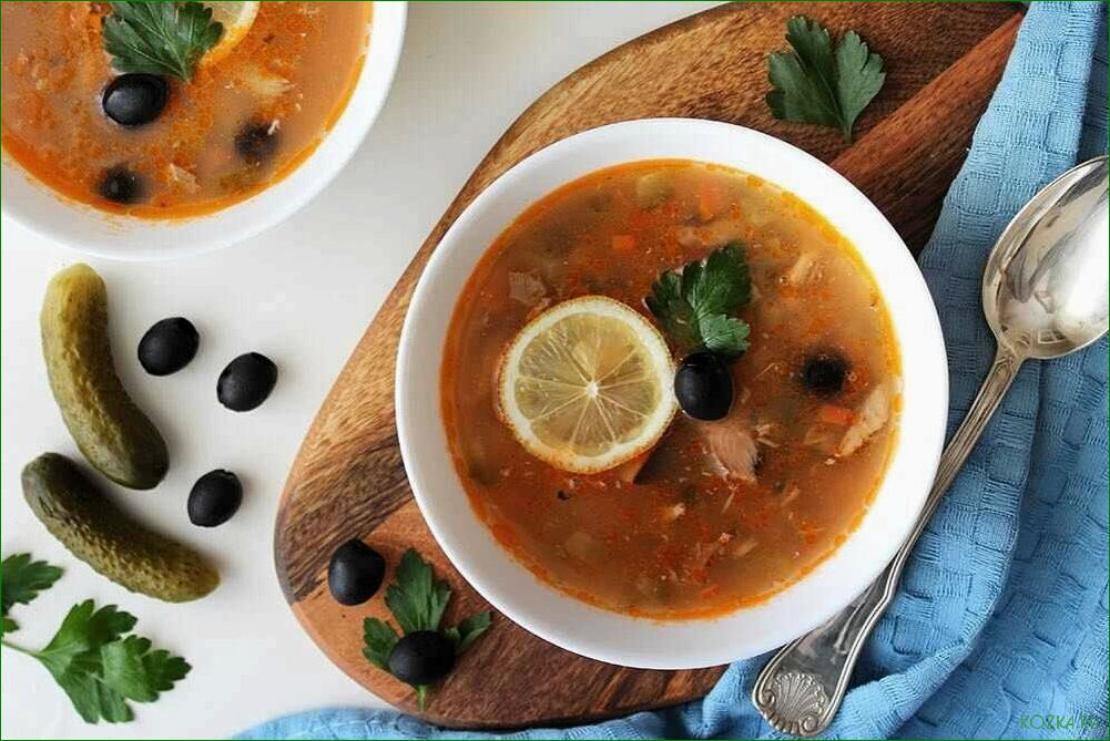 Рыбный суп с маслинами