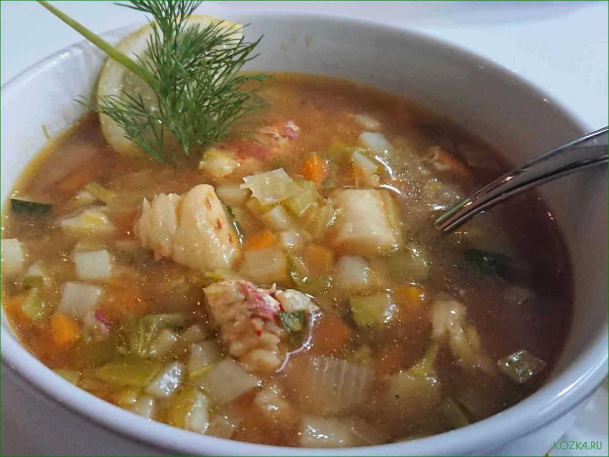 Приготовление вкусного и питательного рыбного супа с печенью