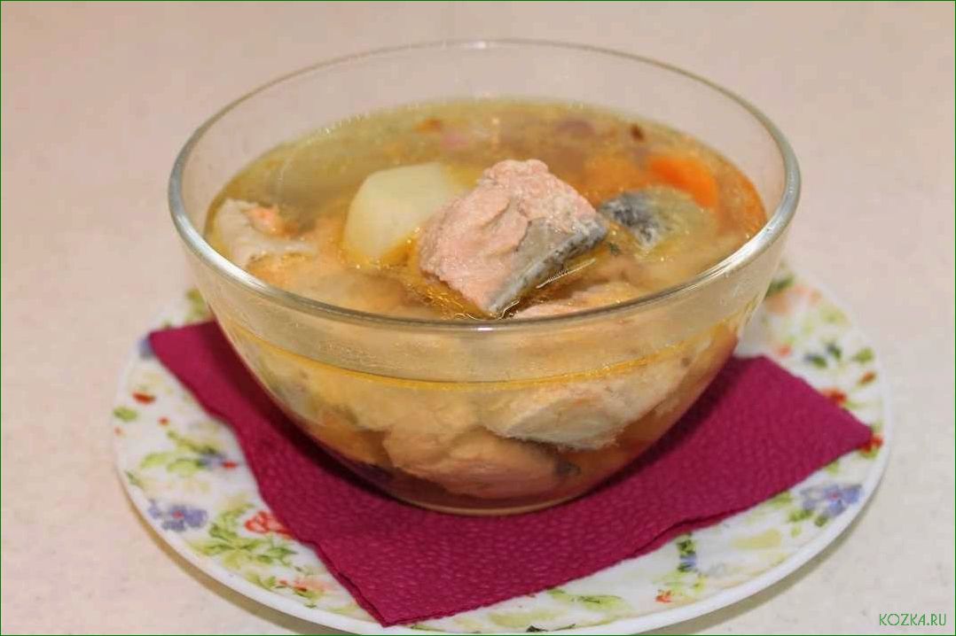 Приготовление вкусного рыбного супа с использованием кеты