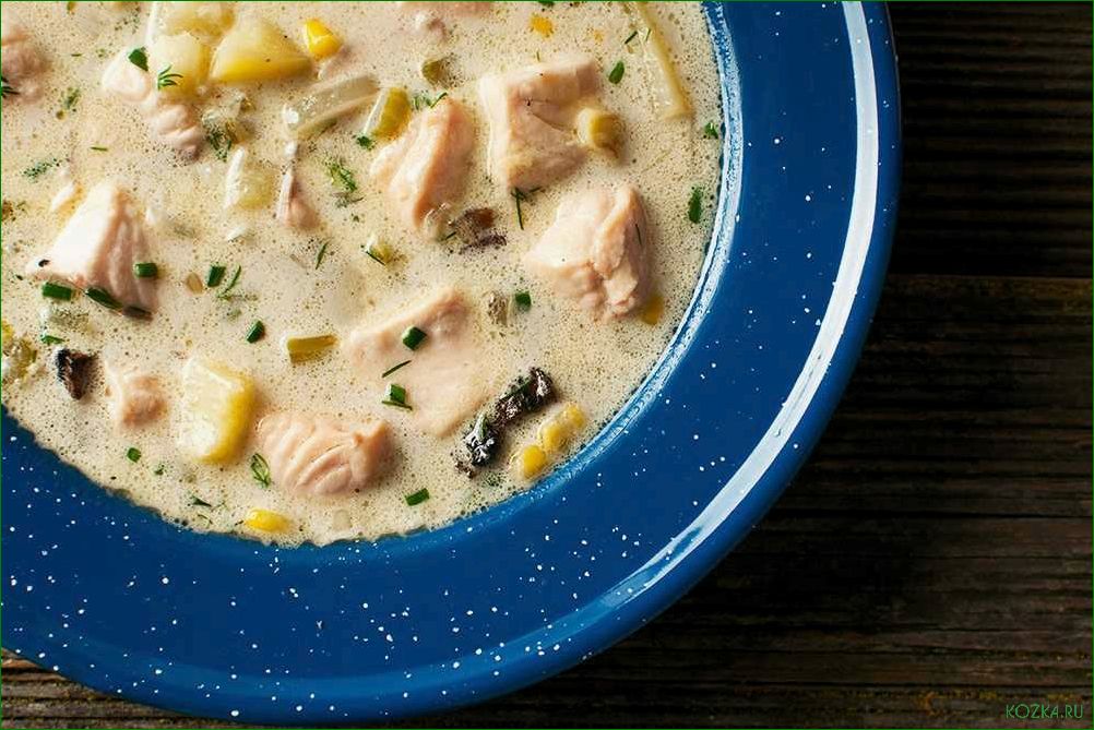 Приготовление вкусного рыбного супа с использованием кеты