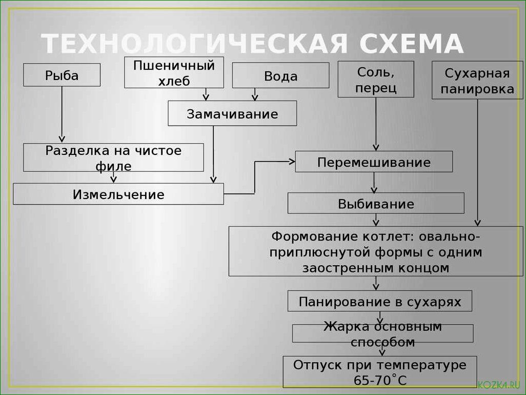 (схема, приготовления, блюд, рыбы) Схема приготовления блюд из рыбы