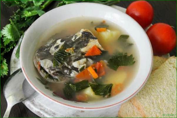 Рыбный суп с сомом