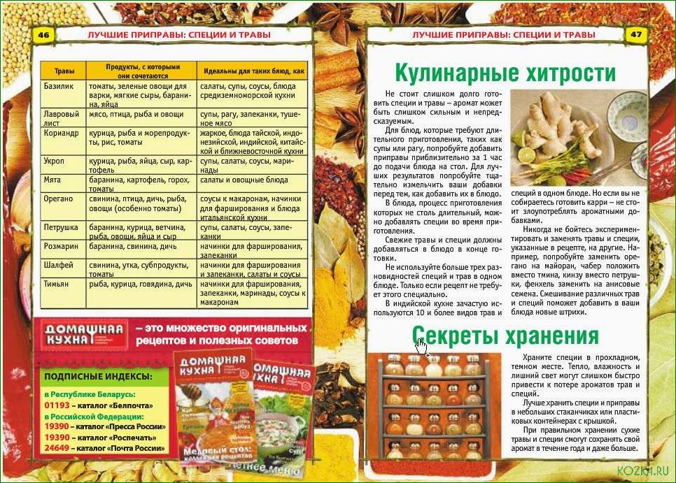 (специи, рыбного, супа, выбрать) Специи для рыбного супа: какие выбрать и как использовать