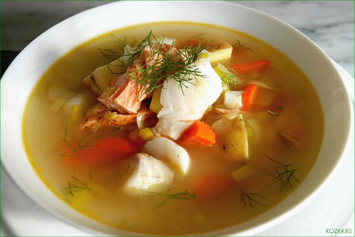 Суп рыбный белки