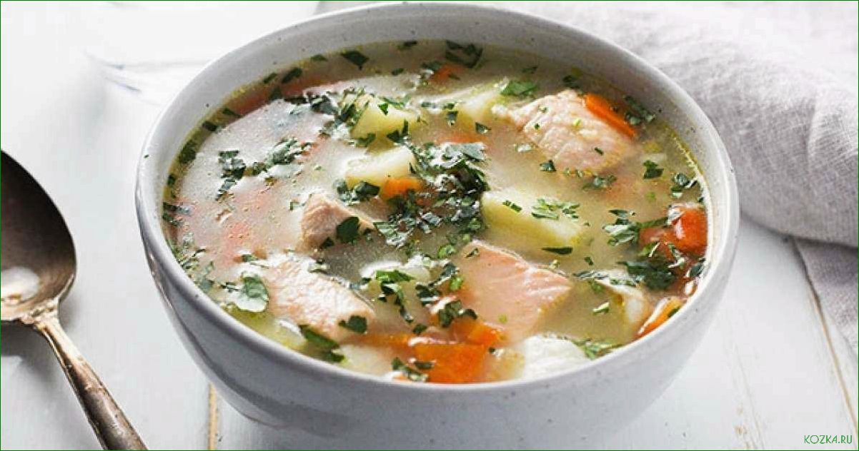 Суп рыбный белки
