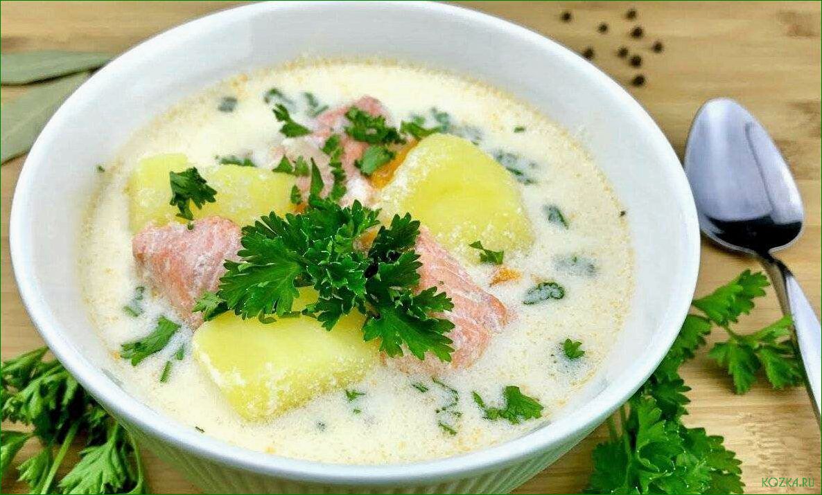 Рыбный суп с форелью