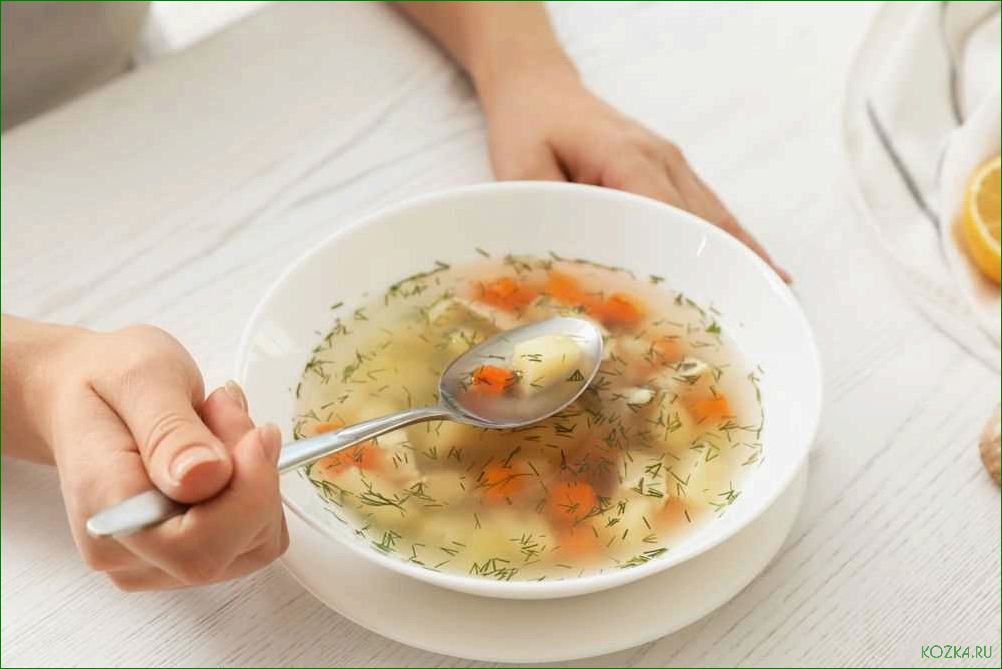 (рецепт, приготовления, диетического, рыбного, супа) Рецепт приготовления диетического рыбного супа по системе