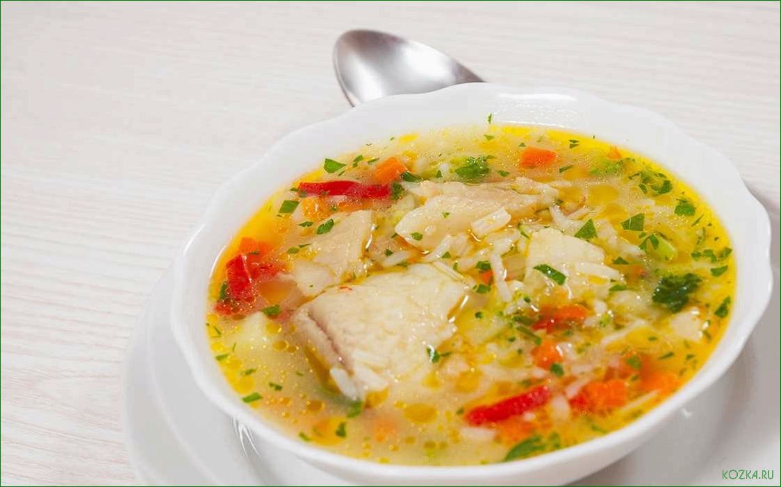 Сытный рыбный суп
