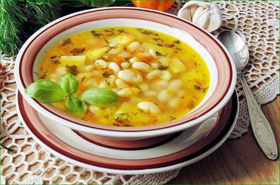 Рецепт приготовления вкусного и питательного фасолевого рыбного супа