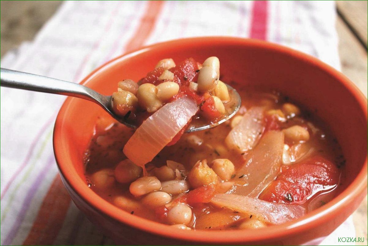 Рецепт приготовления вкусного и питательного фасолевого рыбного супа
