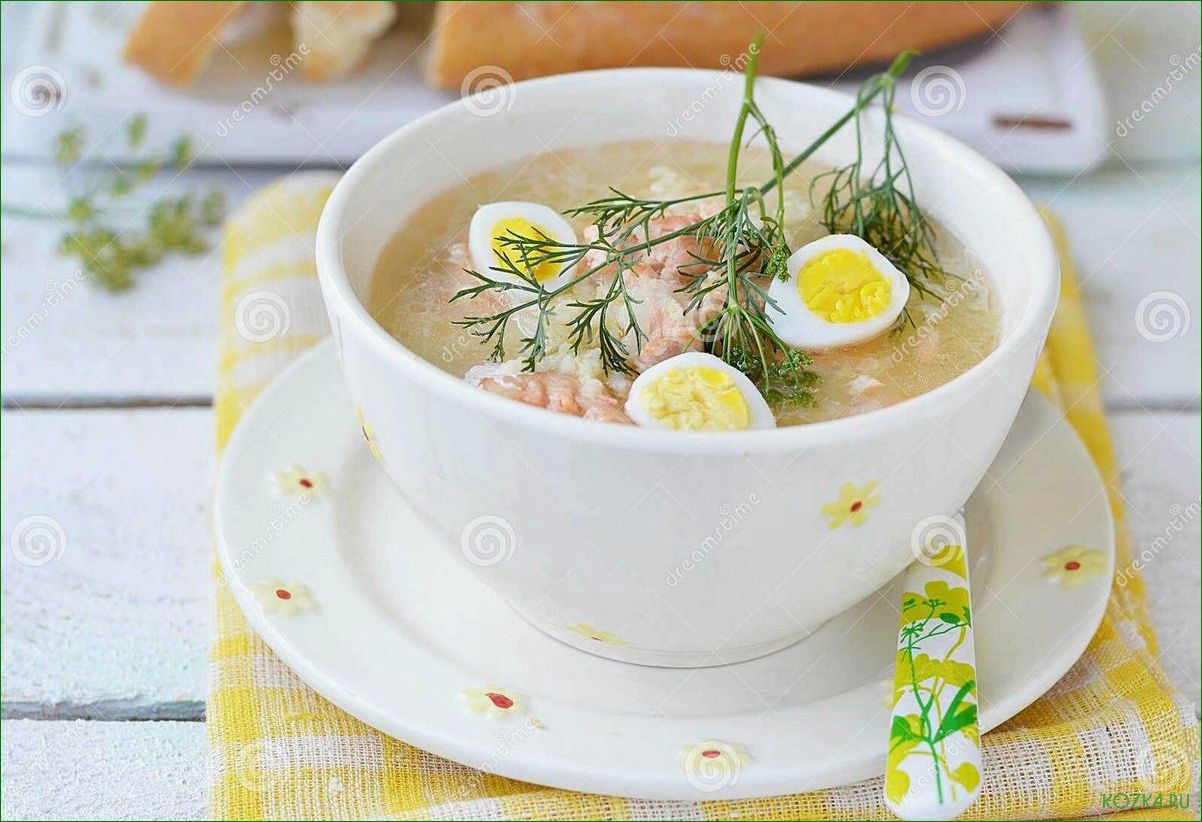 (рыбный, яйцом, рецепт, приготовления, полезные) Рыбный суп с яйцом: рецепт приготовления и полезные советы